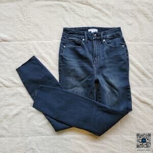 Good American Curvy High Rise Skinny Leg Jeans